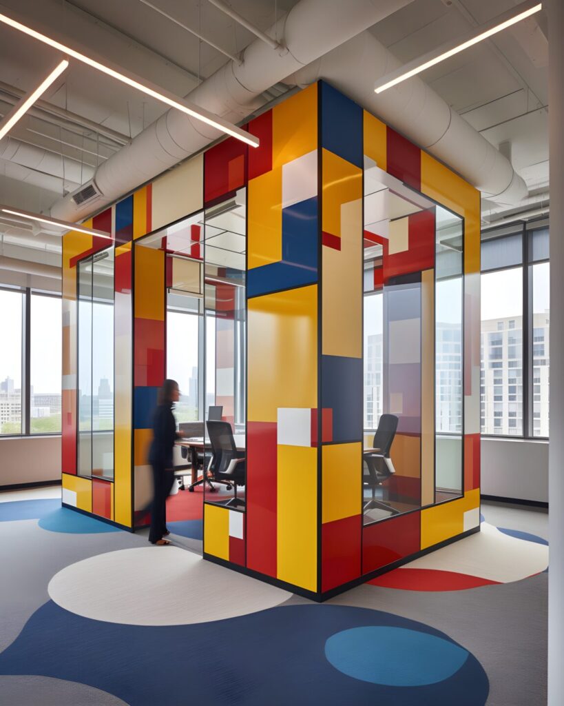 Workplace office ai mondrian